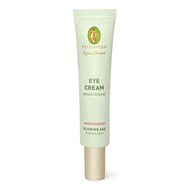PRIMAVERA Eye Cream - Brightening 15 ml - Naturkosmetik - Innovative Augencreme für reife, anspruchsvolle Haut - wirkt aufhellend und straffend - vegan im Sale